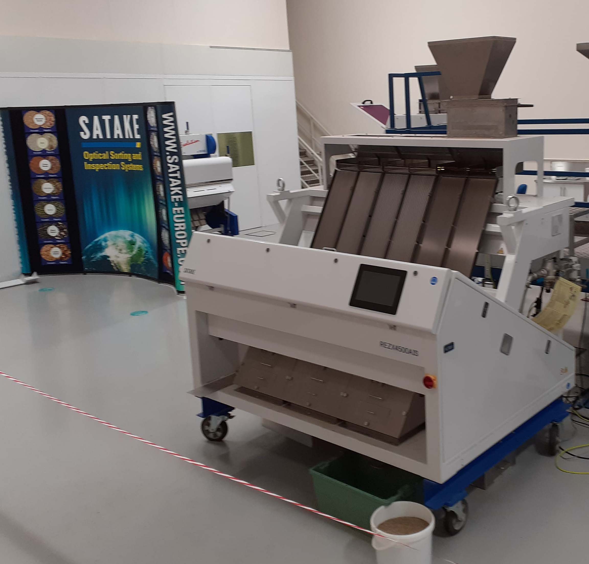 Satake Colour Sorter Demonstration