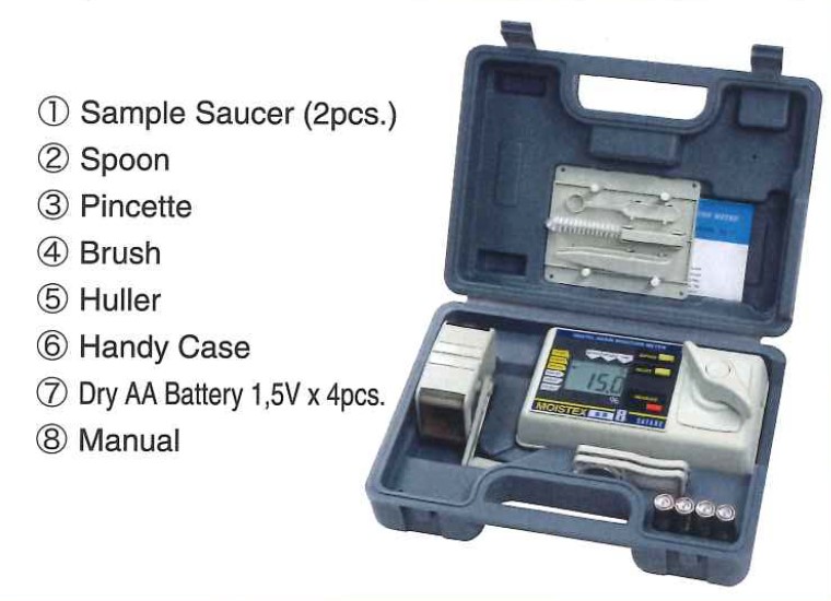 Satake SS8 Digital Grain Moisture Meter