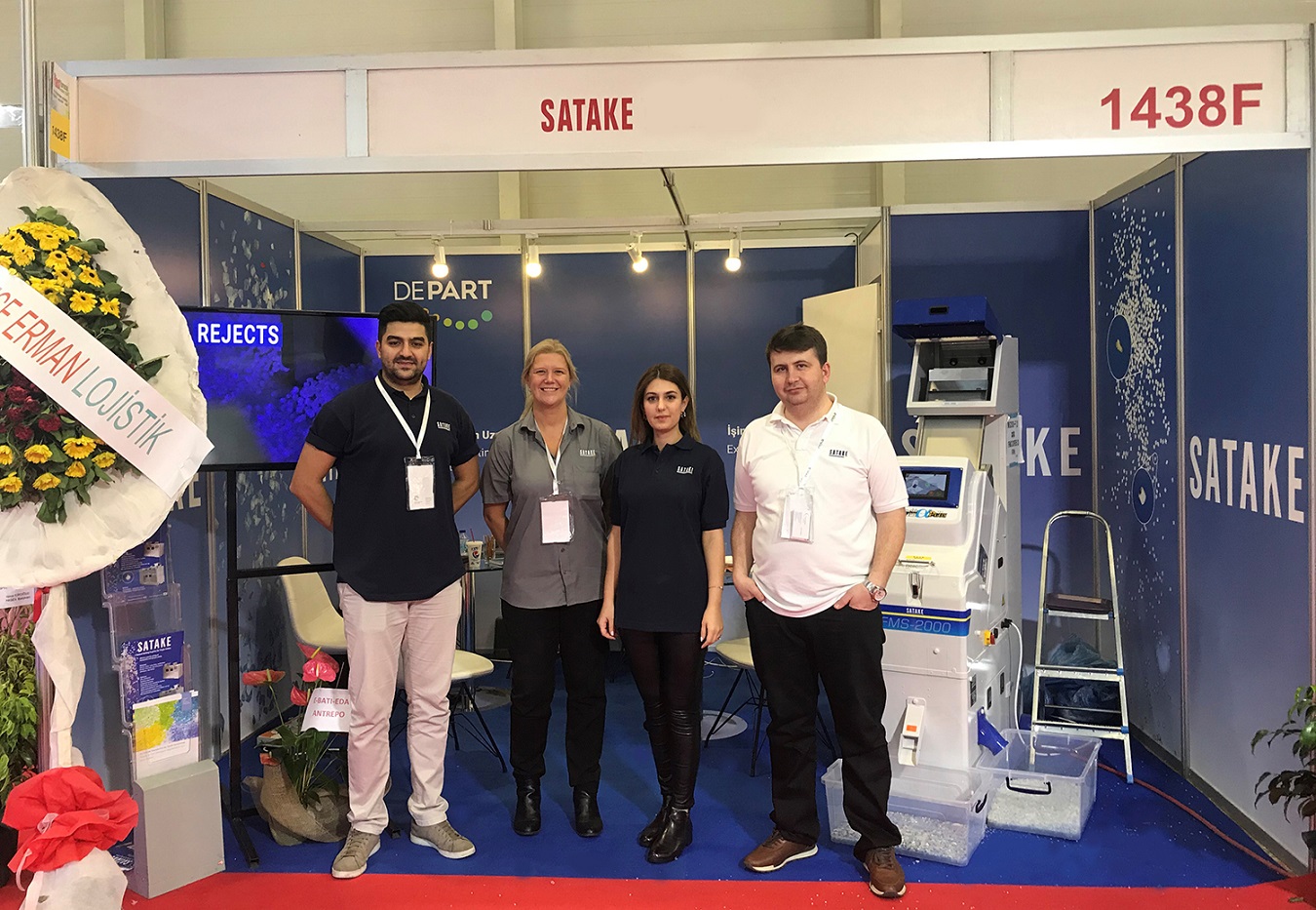 Satake and Depart Spares Turkey at Plast Eurasia 2019